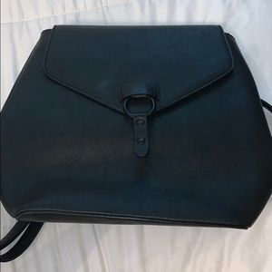 black backpack